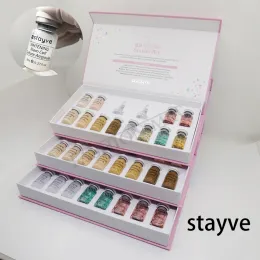 Acessórios 1Box/2Box Korean Stayve BB Creme Glow Ampoule Kit 8ML Fundação líquida cosmética Branqueamento clareador de pele Face Care Série Glow