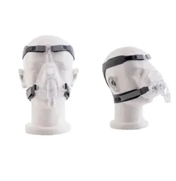 Moyeah CPAP -Maschinenmaske Vollgesichtsmaske mit einstellbarem Kopfbedeckungsgurt Clip für Schlafapnoe Anti -Schnarchenbehandlung Lösung 9878966