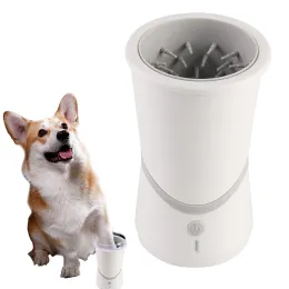 Removers Electric Hundereinigung Cup Hundepfoten Waschmaschine Automatische Hundespfoten Reiniger Tasse Pet Fuß Waschgerät Dogpotenreinigungstasse Werkzeug