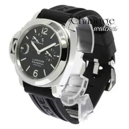 Multifuncional de seis pinos Mens quartzo assistir Panerai PAM00123 Luminno Reserva de energia esquerda Hand Automatic Men's # C023