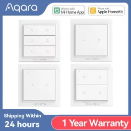 Control Aqara Opple Wireless Smart Switch Version Wall Switch ZigBee 3.0 No Wiring Required For Xiaomi Mijia Mi Home Apple HomeKit