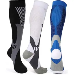 Lights Compression Socks for Men and Women Medical Althetic Sports Nurses Socks Is Best for Running Flight Travel Cycling