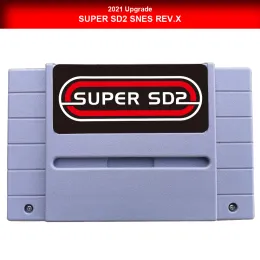Deal 2023 New Super SD2 SNES är lämplig för Super Game Console SFC Everdrive -serien för att stödja speciella chip -spel.