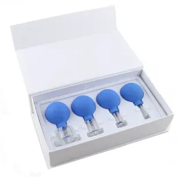 Massager 4ps Health Massage Viofino Vocuimenti impostati Anti Cellulite Massaggio cinese Terapia Face Glass Cupping Bans