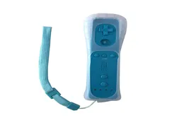 Wireless Gaming Nunchuk -kontroller med silikonfodral för Nintendo Wii Console 70pcslot9815848