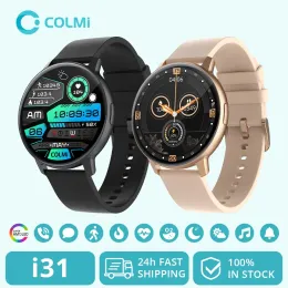 Watches COLMI I31 Smartwatch 1.43 Inch AMOLED Screen 100 Sports Modes 7 Day Battery Life Always On Display Smart Watch Men Women