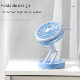 Andra apparater Electric Fan Portable USB Mini Handheld Clip på fläkt Bekväm och super tyst elektrisk fläkt Söt liten kylfläkt J0423