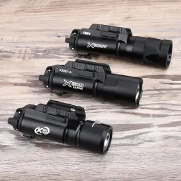 الأضواء wadsn التكتيكية المؤكدة x300 x300u Ultra x300v المسدس الكشافة البندقية البندقية Airsoft سلاح Strobe Flashlight Glock G17 19 Torch