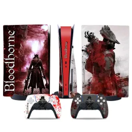 Çıkartmalar Bloodborne Game PS5 Disk Edition PS5 Disk Konsolu ve İki Denetleyici Vinil Stickers 4825