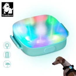 Etiketler Truelove USB LED Işık Evcil Köpek Etiketi LED YALA IŞIK YOLDURUM GÜZÜ GÜNÜ GÜVENLİKLER