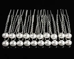 Whole20pcspack White Pearl Hair Clips Women Charm Wedding Bridal Party Hairpins Jewelry AccessRies78063959549691