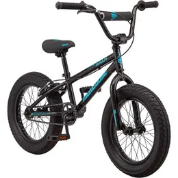 Bikes Kids Fat Tire Mountainbike 16-Zoll-Räder Fettknanter Reifen Hochzeit Stahlrahmen Single Speed Mountainbike Y240423