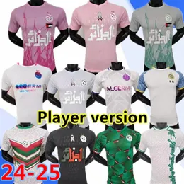 Algerie Soccer Jerseys MAHREZ 2023 2024 Home Away BOUNEDJAH FEGHOULI BENNACER ATAL 23 24 Maillot de foot Algeria player version Algeria football shirt 666