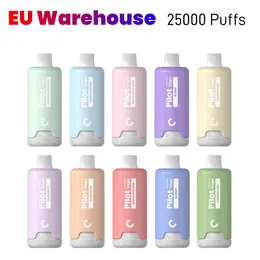 EU Warehouse Pilot Puff 20000 25000 Vaper Disposable Vapes 28ml Juice Vape Pod E Electonic Cigarettes 10 Flavors 2% 3% 5% Mesh Coil 650mAh Rechargeable puff 15000 puffs