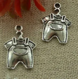 Charms 210 stycken Tibetan Silver Rompers Charms Pendant 22x16mm C2162 Smycken Finding Craft