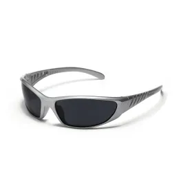 Accessoires Silber Sonnenbrille, Farbtechnologie -Sensation, netzrot