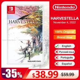 Erbjudanden Harvestella Nintendo Switch Game -erbjudanden 100% officiellt original Fysiskt spelkort 1 -spelare RPG Action Genre för Switch OLED Lite