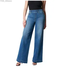 Jeans femminile jeans gamba larga da donna gambe da donna jeans gamba dritta jeans elegante elisht miti ad alta attesa jeans larghi pantaloni casual indagini yq240423