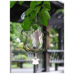 Decorative Figurines Wind Spinners Outdoor Hanging Decor Durable Sublimation Spinner Blanks Kinetic Sculptures Stainless