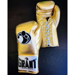 منحة Pro Pro Profight Muay Thai Boxing Complete Companive Grant غير الأصليين 10/12/14/8oz قفازات القفاز Tether MMA MUAY THAI SANDA 5992