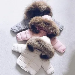 Cappotti 018 mesi giacca di cotone neonato cappotto inverno giacca con cappuccio per ragazze per bambini abiti invernali neonati.