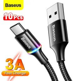 Verstärker Basis 5pcs/10pcs USB -SB -Kabel für Samsumg Xiaomi POCO USBC -Kabel Schnellladungsdatenkabel Schnellladungskabel USB C