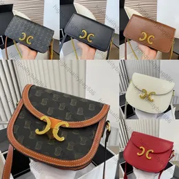 High quality designer bag Woman Shoulder bag fashion Commuter bag Gold buckle rotate Lock catch Removable shoulder strap Smooth cow leather Crossbody bag