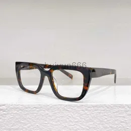 Designer Sonnenbrillen Klassische Brille Goggle New Trendy Brand Optical Brille Rahmen Pra04v Myopia Brillenrahmen kann mit Brillen für Männer und Frauen kombiniert werden
