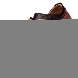 Tsiodfo Mens Формальная черная коричневая кожаная кожа Oxford Business Casual Shoes un29