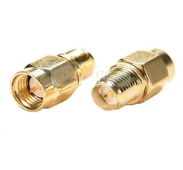 50 PCS RF Coaxial Coax Adapter SMA male to rp sma female connector plug9418831