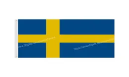 Szwecja Flagi Narodowy Poliester Banner Flying 90 x 150 cm 3 5 stóp Flaga na całym świecie na całym świecie można dostosować 3406087