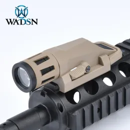 Scopes Wadsn Hanging Pistol Flashlight WMLG2 WML Strobo Weaponlight Picatinny Rail Cavalga Regolazione LED Torcia Lanterna Airsoft APL