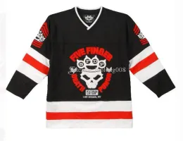 Camisetas de camisetas 2020 homens cinco dedo dinâmico Punch Hockey Jersey Personalize qualquer número e nome de camisa de hóquei