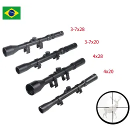 Scopes 37x28 37x20 4x28 4x20 Tactical Rifle Scope Crosshair Optic