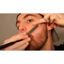 2024 1PC Barber Pencil Edge Hairline Razor Trace Hair Beard Shape Accessories with Sharpener Hair Line Pen Haircut Makeupfor Barber Pencil