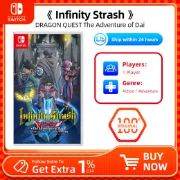 DEALS INFINITY STRASH DRAGONクエスト：スイッチOLEDライトのためのダイ物理ゲームカードの冒険