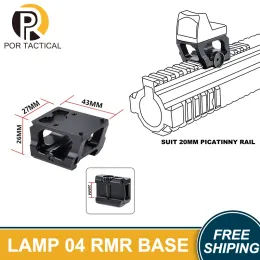 Scopes WADSN Hunting Rifle RMR Zakres Mount Tactical RMR Red Dot Vight Mount Mount Akcesorium do polowania na Airsoft Picatinny Rail