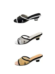 Designer Oran tofflor Nya Oran Shippers 10a Broken Diamond Women Slipper Flat Flip Flop Shoes Summer Outwear Beach Slippers Crocdile Slides tofflor med låda