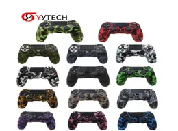 Syytech Variety Camouflage Handle Case Silicone Caso NONSLIP CONTROLADOR CAPA DE PROTECTOR para PS4 SLIM PRO9099480