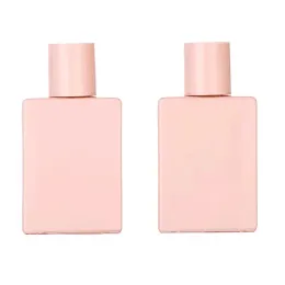 Garrafas 30 ml de perfume quadrado frasco de pulverização de vidro colorido bomba de vidro reutilizável garrafa de maquiagem