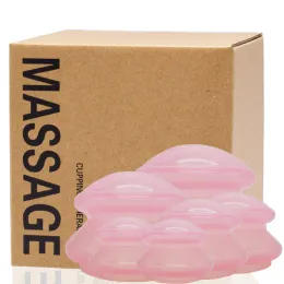 Massager Professional Massage Tassen Silikon Vakuum Schröpfen Ventosas Massage Body Cup Ventouse Anti -Cellulite Gewichtsverlust Schröpfen -Schröpfenbecher