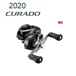 Acessórios Novo 2020 Original Shimano Curado Baitcasting Reels de pesca 200pg 201pg 300 301 300hg 301hg Roda de água salgada esquerda ou direita