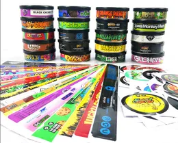 Cell Phone Skins Stickers Strain Labels For 3.5 Jar Bottle Glass Plastic Cali Jars Jungle Boy Runtz Original Glue 3.5G Packing Stic Dr Otlps