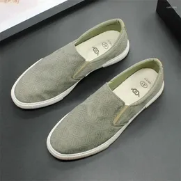 Casual skor tunna mäns slip-on loafers låg top duk lätt mjuksött andningsbara sneakers vulkaniserade sh