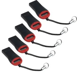 2024 2023 Neuankömmlinge 1PCS Tragbare USB 2.0 TF Flash -Speicher Micro SD -Kartenleser -Adapter für Laptop2.Für den Laptop -Mikro -SD -Adapter