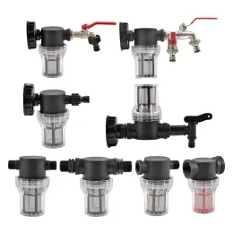 Purifikatoren 1/2 3/4 1 Zoll Wasserfilter für IBC Tank Tap -Adapter S60 Tonnenlaufgelenk Gartenbewässerung Aquariumpumpe Wassersieb 1pcs