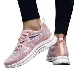 Casual Shoes Slip One Sneakers Women Breathable Lace Up Flats Unisex Lightweight Work Sporty