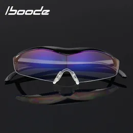 IBOOODE 250 DRGREE Magnifying Glass Läsglasögon Big Vision Presbyopic Magnifier Eyewear 3 Colors 240415