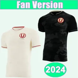 2024 Universitario de Deportes Mens Soccer Jerseys ALDO CORZO URRUTI CALCATERRA SUCCAR BARCO Home 3rd Football Shirts Short Sleeve Adult Uniforms