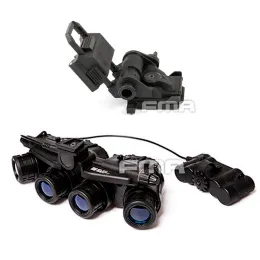 Segurança ao ar livre FMA Airsoft Capacete tático GPNVG 18 Visão noturna Goggle NVG Modelo +plástico L4G24 NVG MOUNT BK/DE